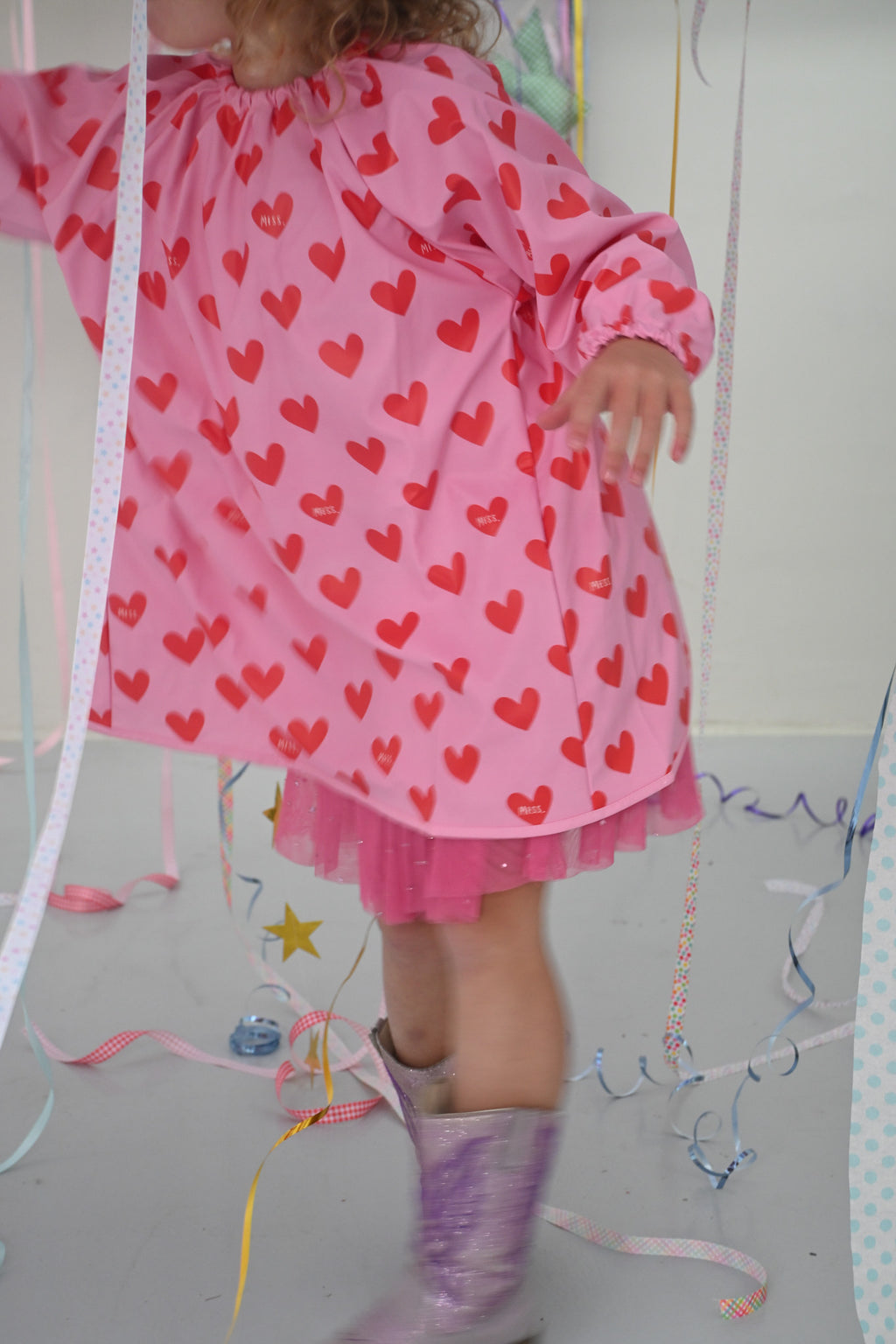 Lovebug Waterproof Kids Art Smock and Food Bib