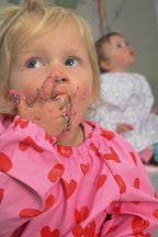 Lovebug Waterproof Kids Art Smock and Food Bib