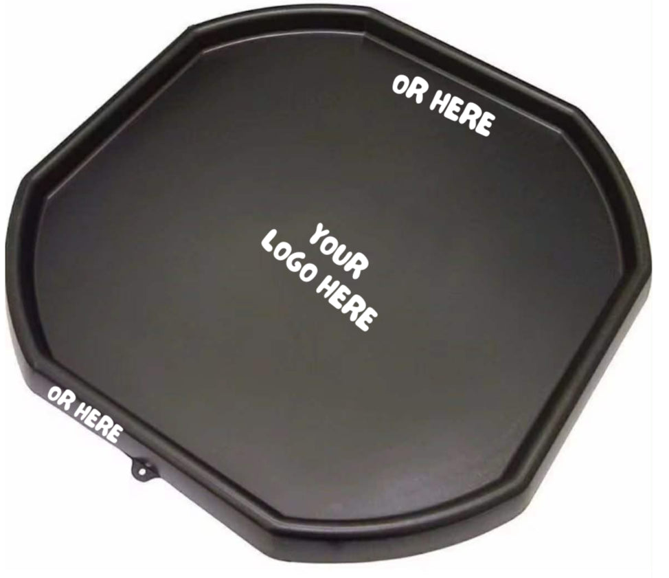 Custom logo tuff tray for daycare messy play and sensory play activities