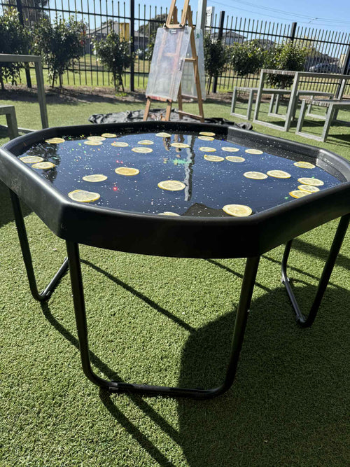 sturdy tuff tray stand 100 cm for kids activities
